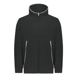 Augusta Sportswear 6858 Unisex Eco Revive™ Polar Fleece Hooded Full-Zip Jacket