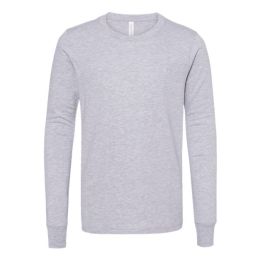 BELLA + CANVAS 3501YCVC Youth Heather CVC Long Sleeve Tee