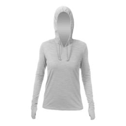 ANETIK WSBRZH0 Women's Breeze Tech Hooded Long Sleeve T-Shirt