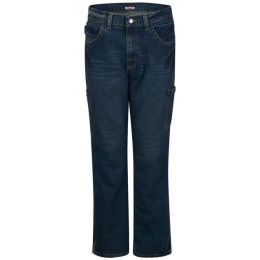 Bulwark PSJ6ODD Men's Stretch Denim Dungaree Jeans - Odd Sizes