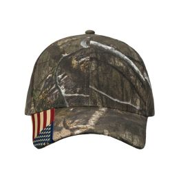 Kati LC350 Camo Woven USA Flag Cap