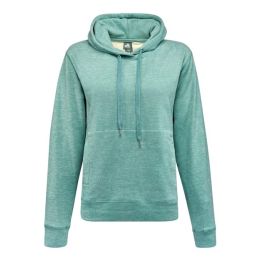 J. America 8742 Women's Electric Fleece Hooded Sweatshirt