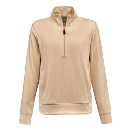 J. America 8762 Women's Element Fleece Quarter-Zip Sweatshirt