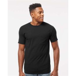 Tultex 293 Unisex Heavyweight Jersey Pocket T-Shirt