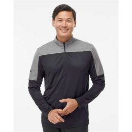 Adidas A552 Men's Ultimate365 Lightweight Colorblocked Quarter-Zip Pullover