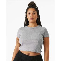 BELLA + CANVAS 1010 Women's Micro Rib Baby Tee