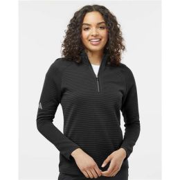 Adidas A589 Women's Spacer Quarter-Zip Pullover