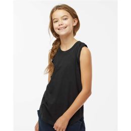 LAT 2692 Girls' Relaxed Fine Jersey Tank