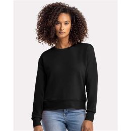 Next Level 9084 Women's Laguna Sueded Crewneck Sweatshirt