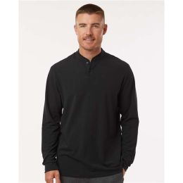 Adidas A597 Men's Henley Long Sleeve T-Shirt