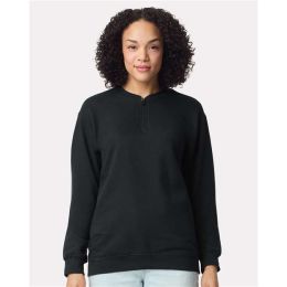 Gildan SF008 Unisex Softstyle® Midweight 1/4 Zip Sweatshirt