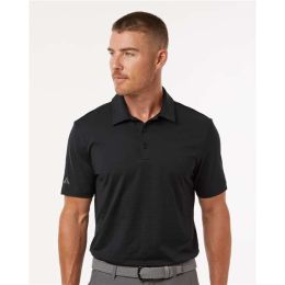 Adidas A704 Men's Textured Stripe Polo