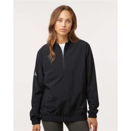 Adidas A706 Women's Stretch Woven Half-Zip Pullover