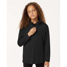 AllPro 41870Y Youth Pro-Lock Performance Quarter-Zip Pullover