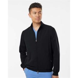 Jaanuu M60001 Men's Wolfe Everyday Full-Zip 6-Pocket Scrub Jacket