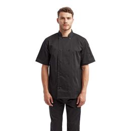 Artisan Collection by Reprime RP656 Unisex Short Sleeve Recycled Chef Coat