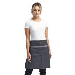 Artisan Collection by Reprime RP128 Domain Contrast Denim Waist Apron