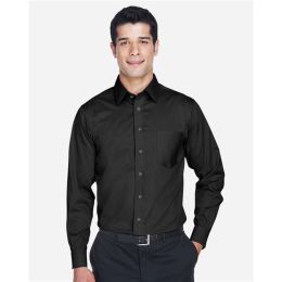 Devon & Jones DG530T Men's Tall Crown Collection® Solid Stretch Twill Woven Dress Shirt