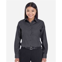 Devon & Jones DG532W Women's Crown Collection® Royal Dobby Woven Dress Shirt