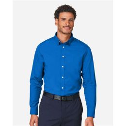 Devon & Jones DG505 Men's CrownLux Performance® Spencer Poplin Dress Shirt