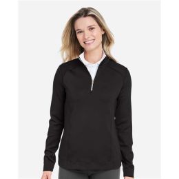 Fairway & Greene F12250 Women's Wells Tech Quarter-Zip Pullover