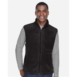 Harriton M985 Unisex Fleece Full-Zip Vest