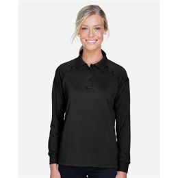 Harriton M211LW Women's Advantage Long Sleeve Tactical Polo