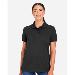 Harriton M205W Women's Valiant Cotton Snag Protect Polo
