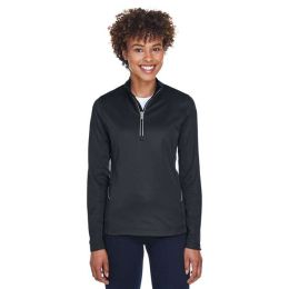 UltraClub 8230L Women's Cool & Dry Sport Quarter-Zip Pullover
