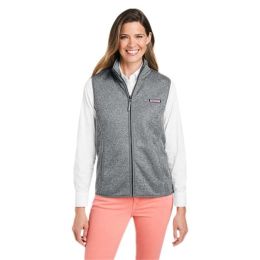 vineyard vines O001411 Women's Mountain Sweater Fleece Vest