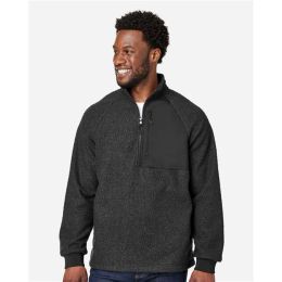 North End NE713 Men's Aura Sweater Fleece Quarter-Zip Pullover