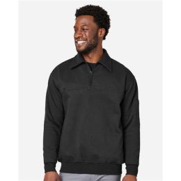Harriton M712 Unisex ClimaBloc™ Heavyweight Tactical Quarter-Zip Pullover
