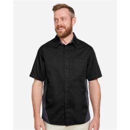 Harriton M586T Men's Tall Flash IL Colorblock Shirt