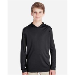 Team 365 TT41Y Youth Zone Performance Hooded T-Shirt