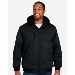 Harriton M722T Unisex Tall ClimaBloc® Heavyweight Hooded Full-Zip Jacket