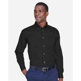 Harriton M500T Men's Tall Easy Blend™ Twill Dress Shirt