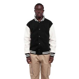 Shaka Wear SHLLJ Men's Letterman Jacket