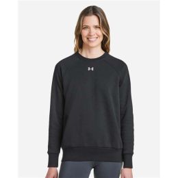 Under Armour 1379508 Women's Rival Fleece Crewneck Sweatshirt