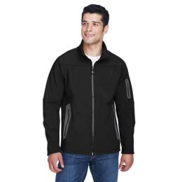 North End 88138 Men's Three Layer Fleece Bonded Shell Technical Jacket