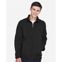 North End 88099 Men's Three Layer Fleece Performance Soft Shell Jacket