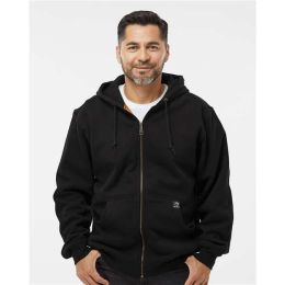 DRI DUCK 7033T Men's Tall Crossfire Heavyweight Power Fleece Hooded Jacket with Thermal Lining