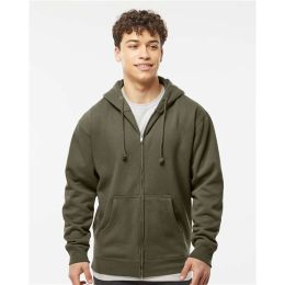 Independent Trading Co. IND4000Z Unisex Heavyweight Full-Zip Hooded Sweatshirt