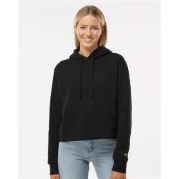 Badger 1261 Women's Crop Hooded Sweatshirt