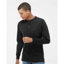 J. America 8244 Men's Vintage Brushed Jersey Henley