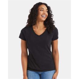 Hanes 42VT Women's Perfect-T Triblend V-Neck T-Shirt