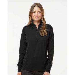 J. America 8433 Women’s Omega Stretch Quarter-Zip Pullover