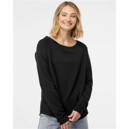 Independent Trading Co. PRM2000 Women's California Wave Wash Crewneck Sweatshirt