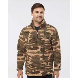 Boxercraft Q10 Unisex Sherpa Fleece Quarter-Zip Pullover