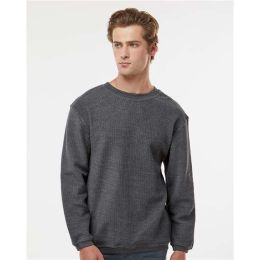 MV Sport 19179 Unisex Corded Crewneck Sweatshirt