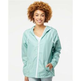 Independent Trading Co. EXP54LWZ Men's Lightweight Windbreaker Full-Zip Jacket